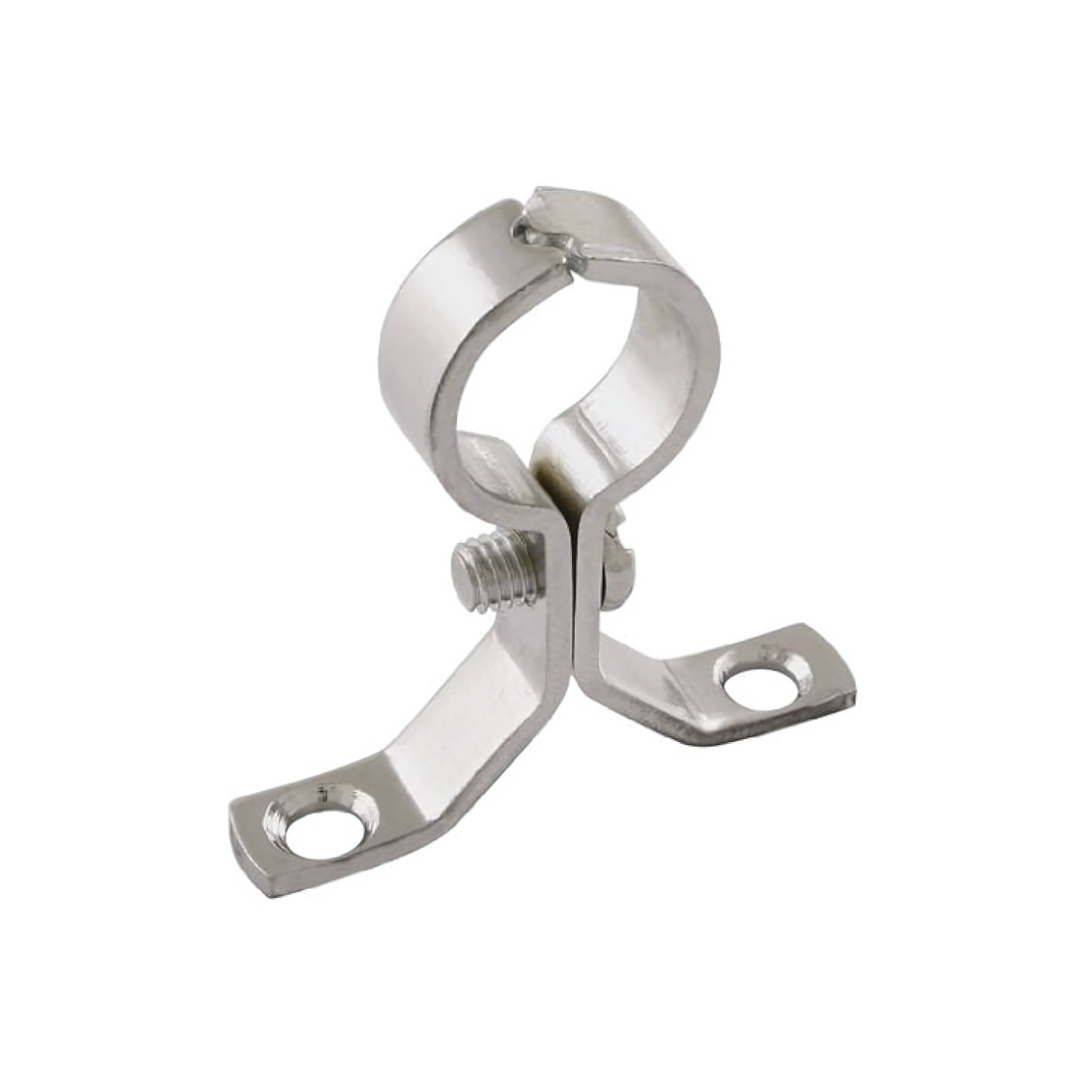 PlumbRight Pressed Chrome Pipe Clip (Silver) 15mm – SOPB15CP