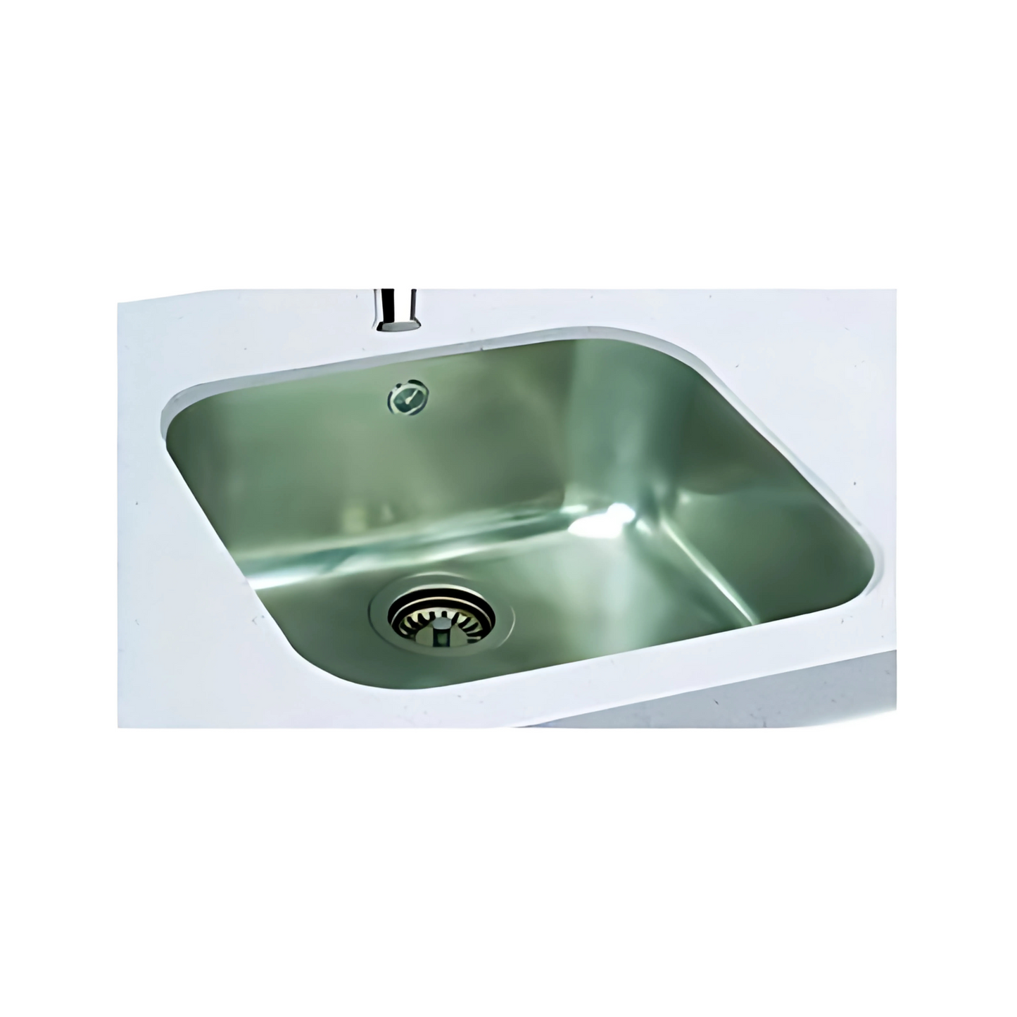 Carron Phoenix Zeta 105U Single Bowl Undermount Sink (Stainless Steel) – 122.0167.719