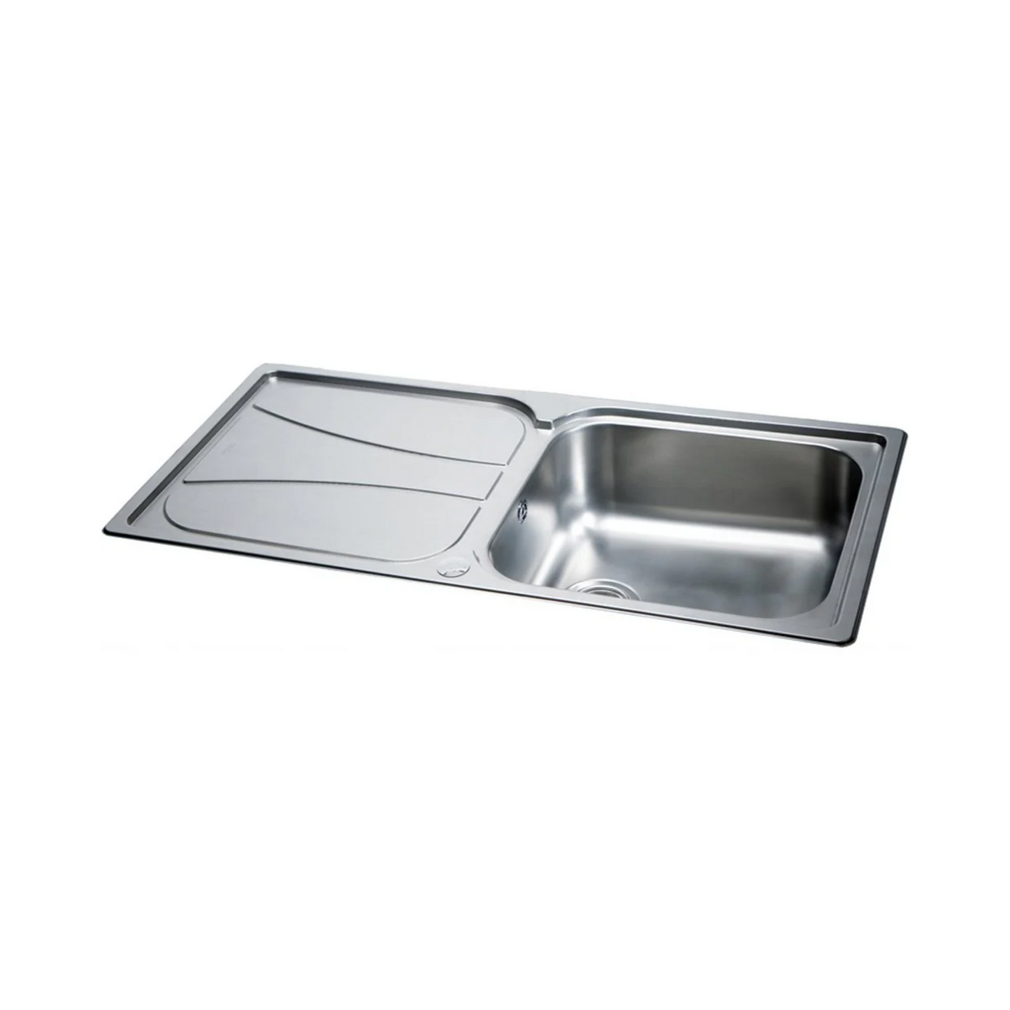 Carron Phoenix Zeta 1.0 Bowl Inset Sink (Stainless Steel) – 101.0043.154