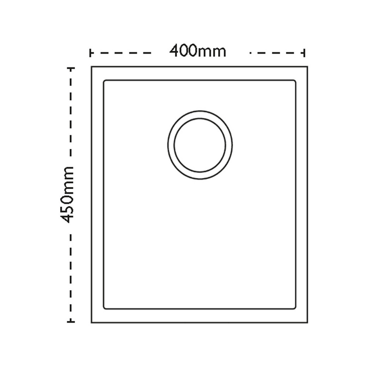 Carron Phoenix Deca 100 1 Bowl Inset/Undermount Sink (Stainless Steel) – 127.0442.744