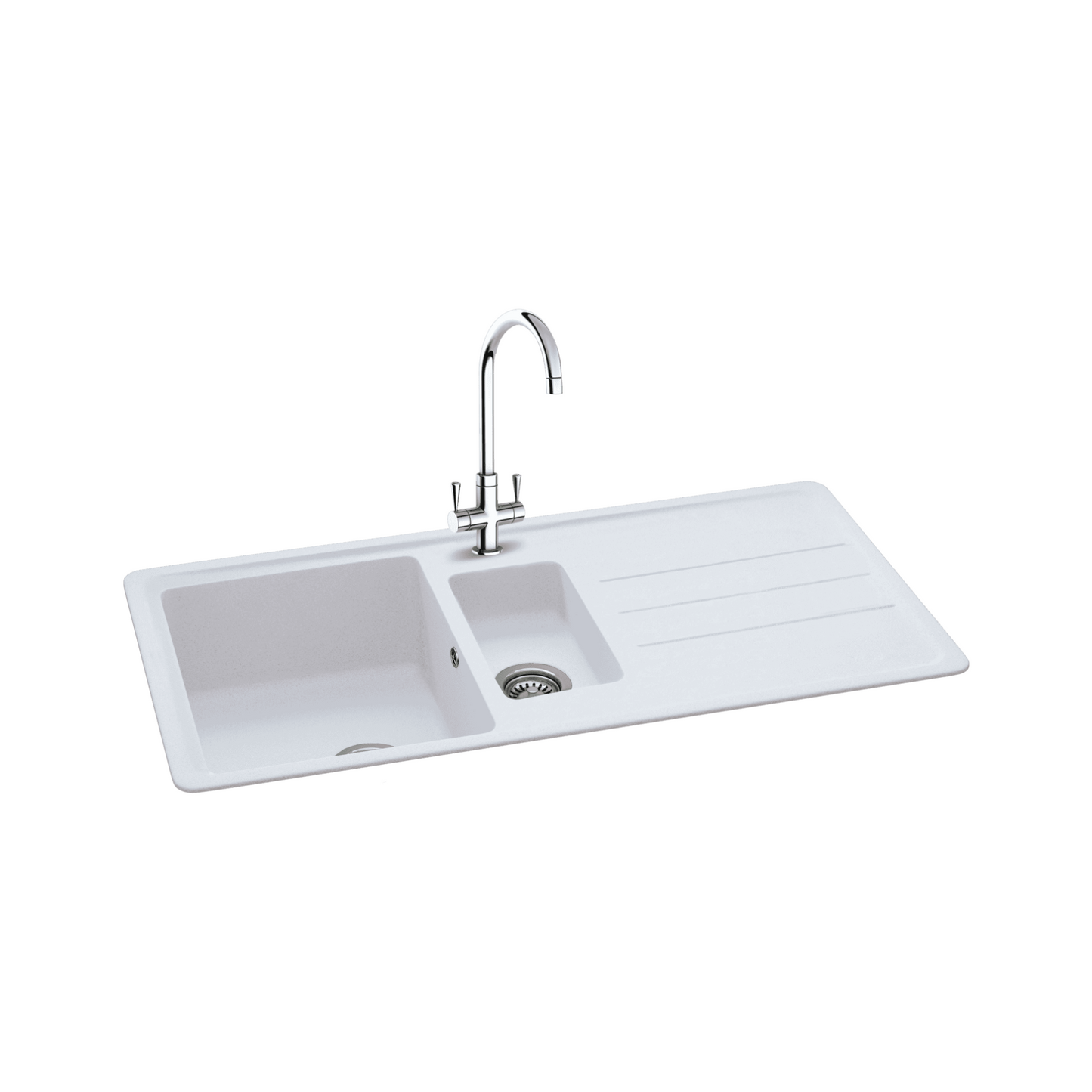 Carron Phoenix Janus 150 Reversible (Arctic White) - 114.0308.263