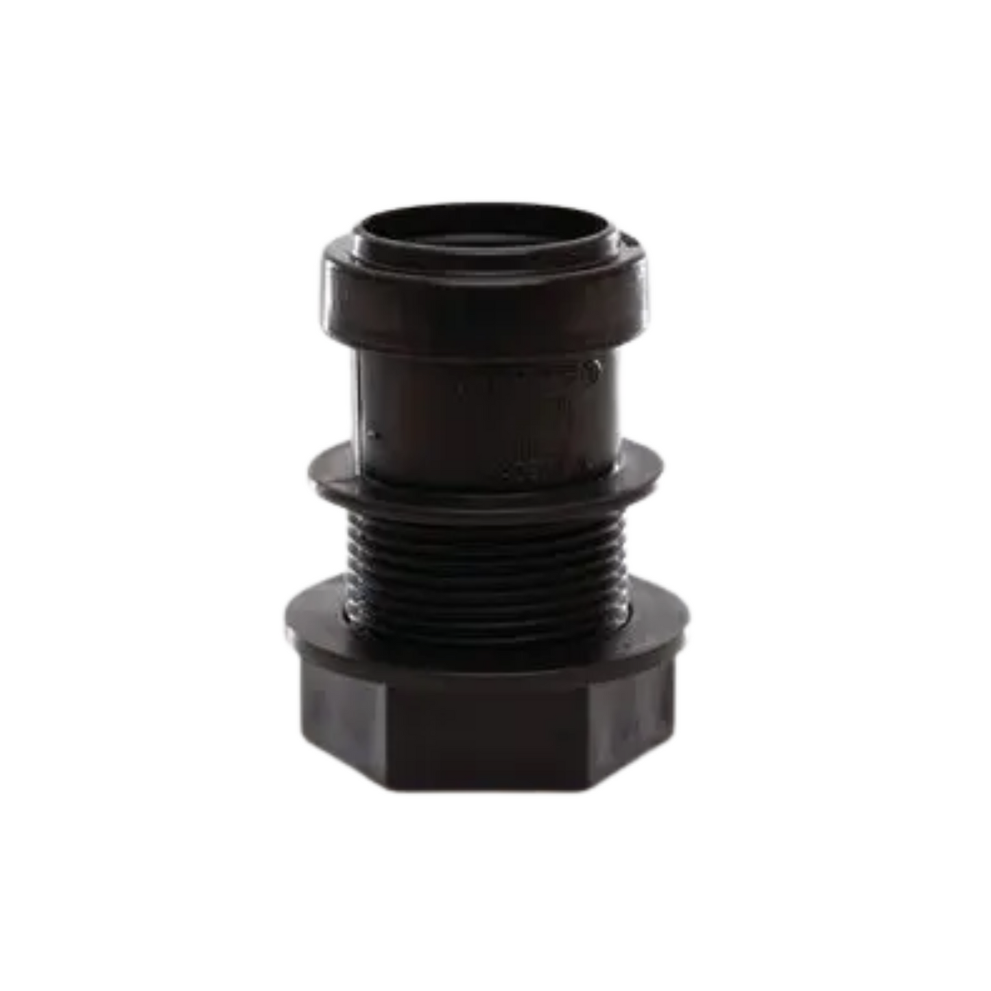 Polypipe Push-Fit Tank Connector (Black) 40mm - WP36B