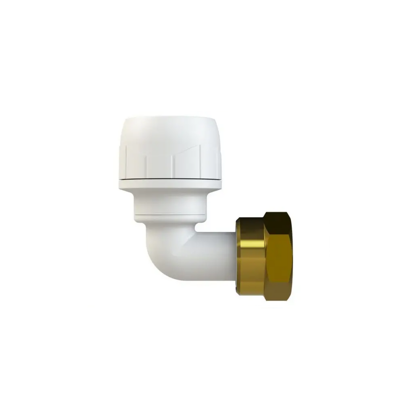 Polypipe Polyplumb Enhanced Bent Tap Connector 15mm x 1/2" - PB1715EW