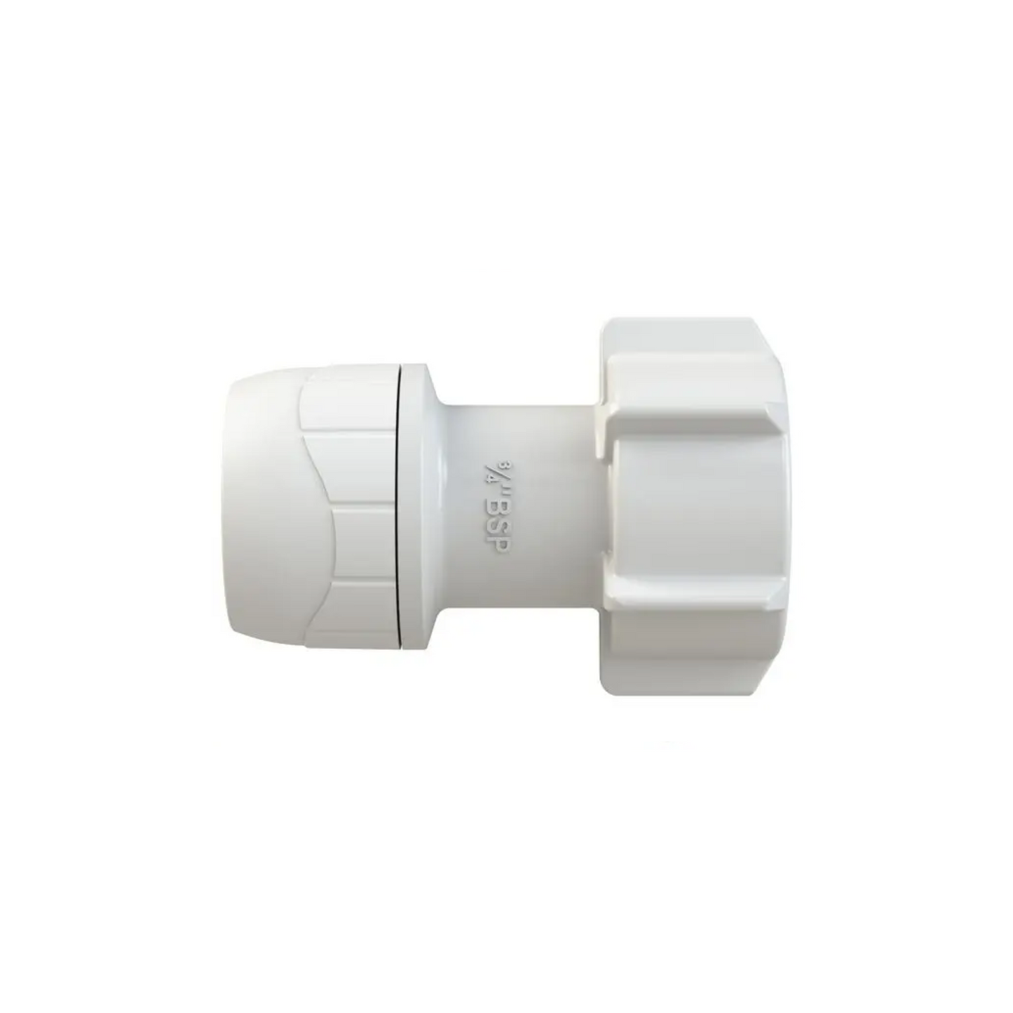 Polypipe Polyplumb Enhanced Hand Tightened Tap Connector 15mm x 3/4" - PB271534EW