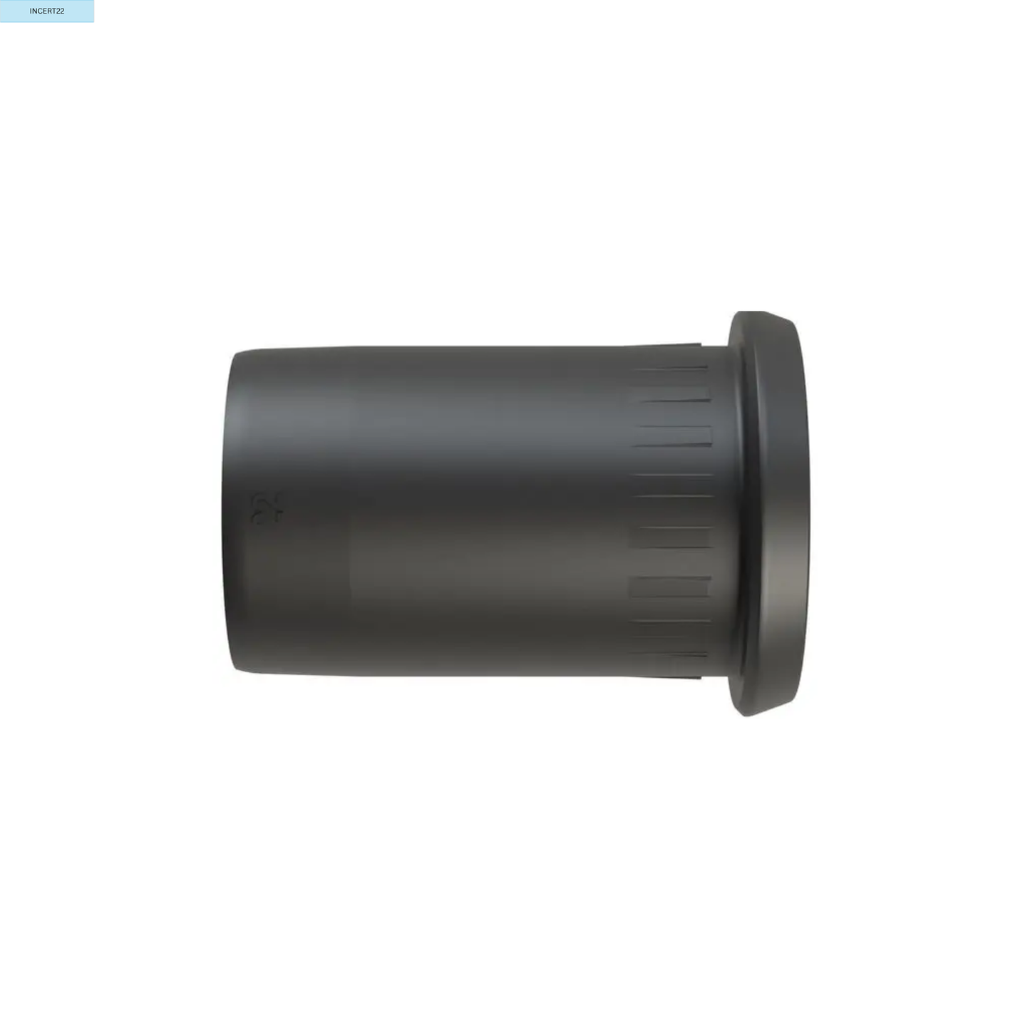 Polypipe PolyPlumb Enhanced Plastic Pipe Stiffener (Black) 22mm - INCERT22