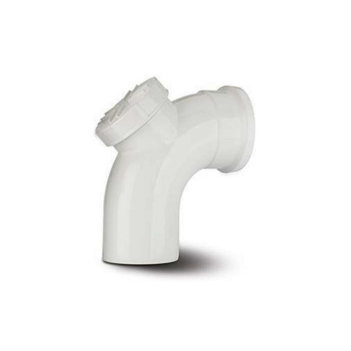 Polypipe Soil Access Bend (White) 110mm x 92.5° - SB413W