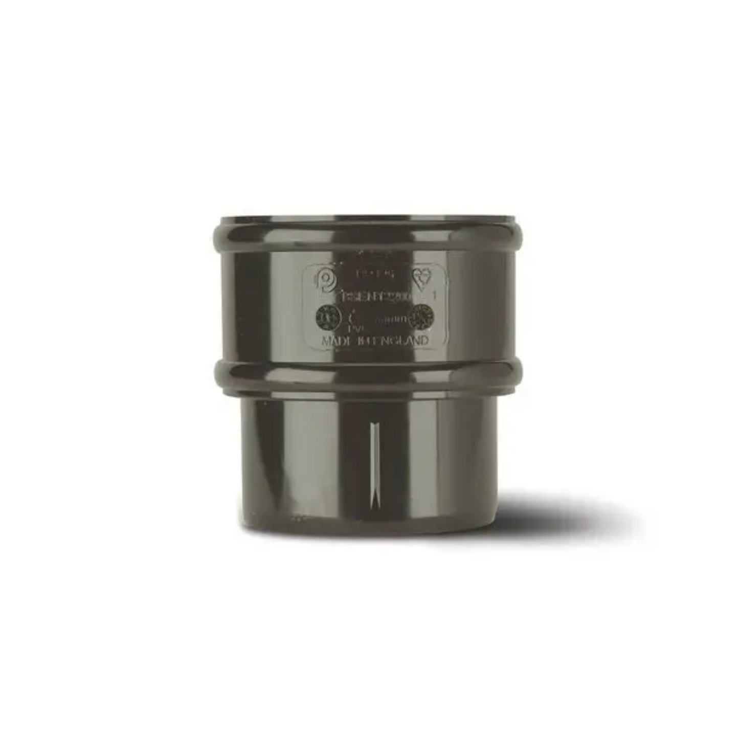 Polypipe Rainwater Downpipe Connector (Anthracite) 68mm - RR125A
