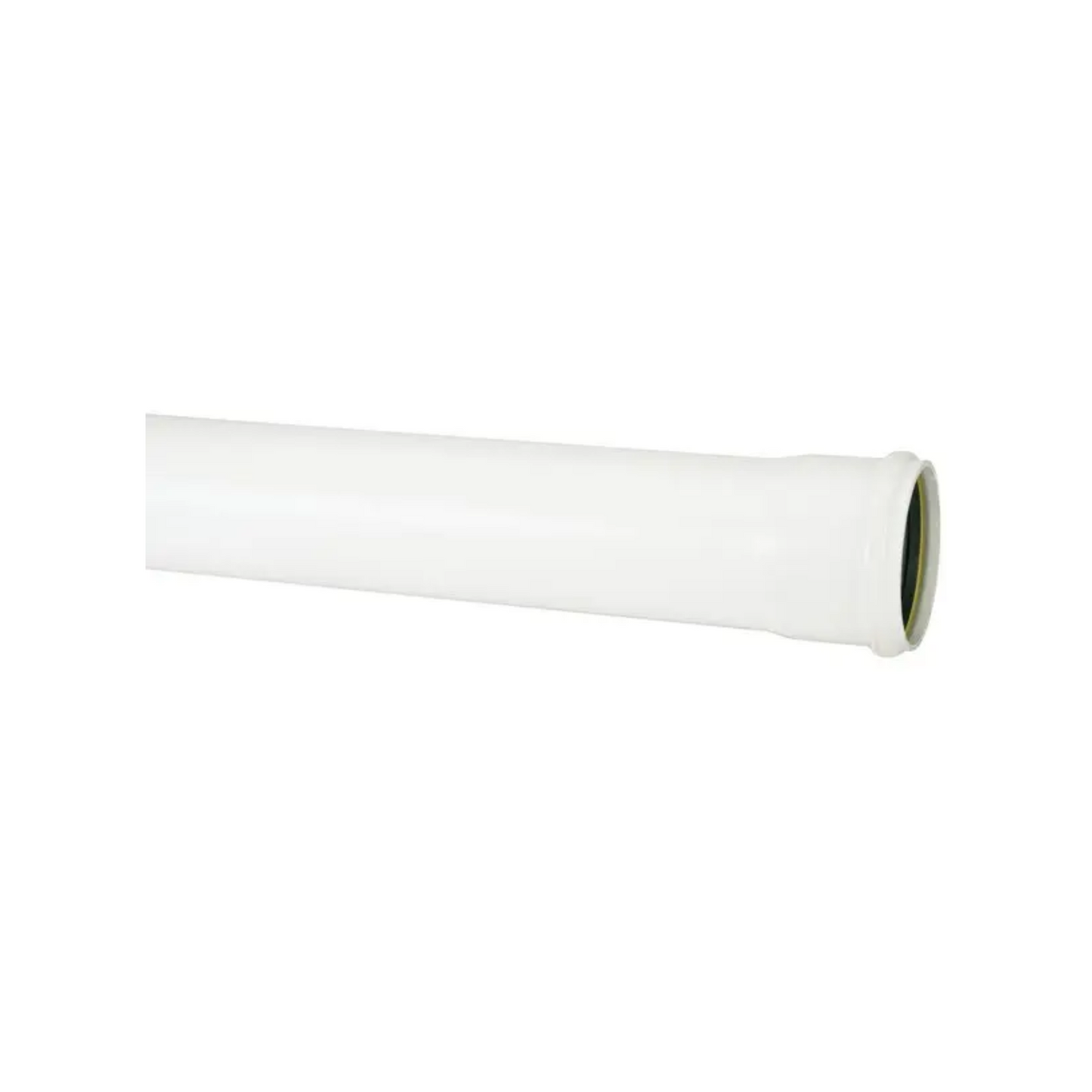 Polypipe Ring Seal Soil Socketed Pipe (White) 110mm x 4m - SP440W
