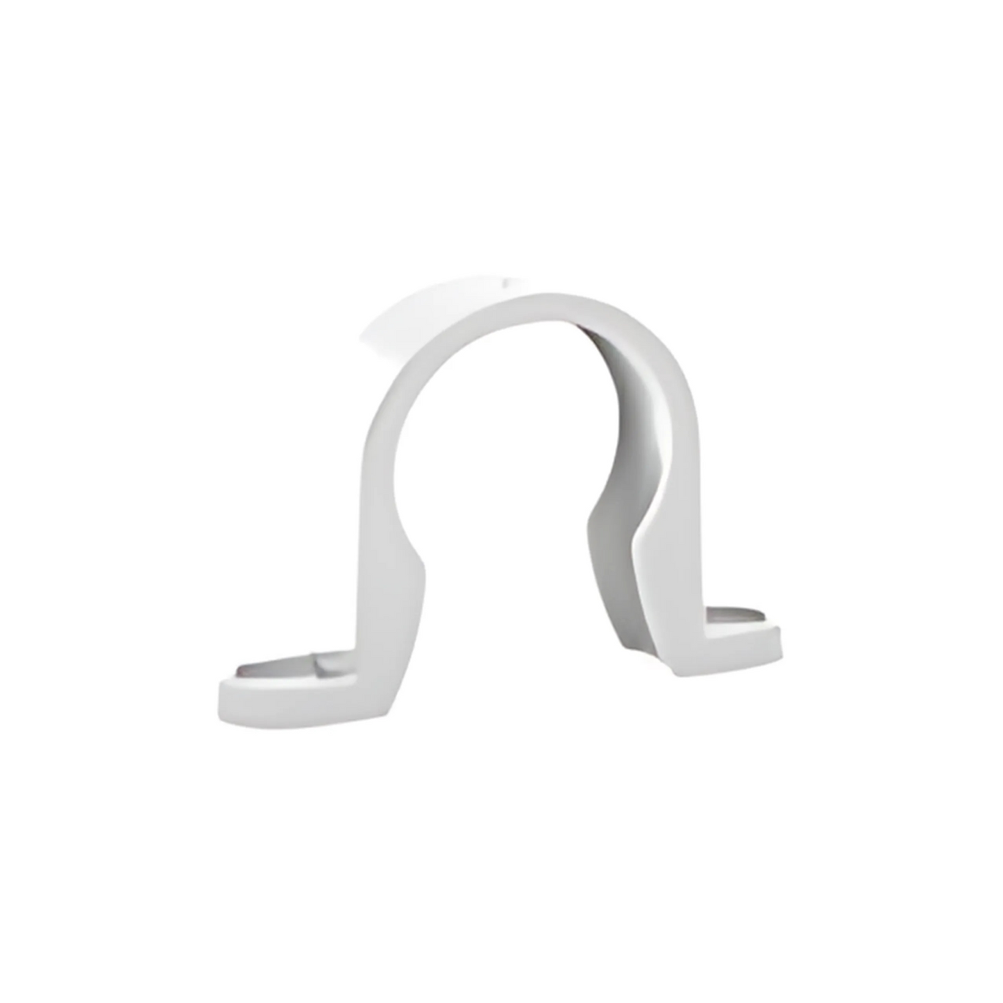 Polypipe Solvent Weld Overflow Pipe Clips (White) 21.5mm - PVS53