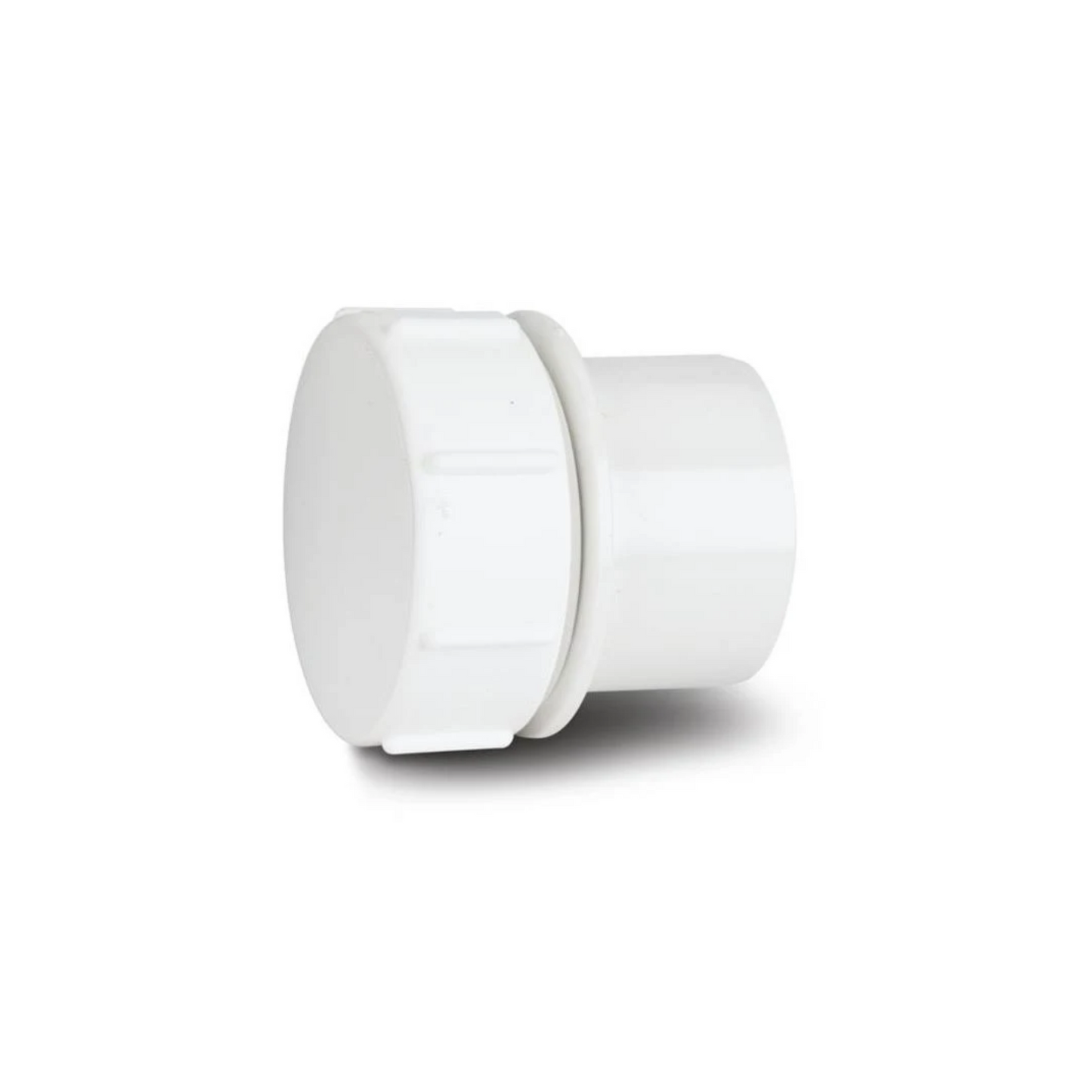 Polypipe Screwed Access Plug (White) 50mm - MU319W