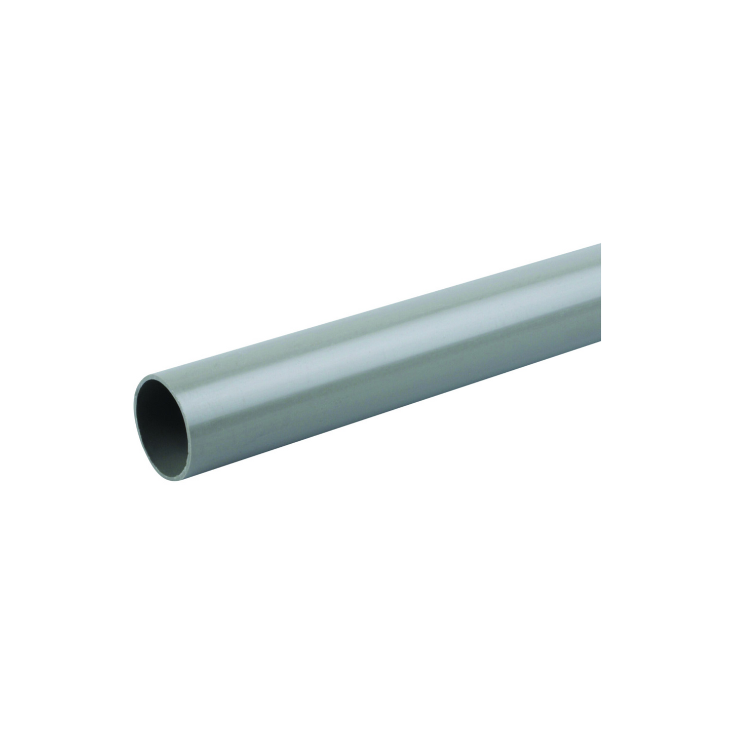 Wavin Osma Push‑Fit Plain‑Ended Pipe (Grey) 40mm 3m - 5W073G