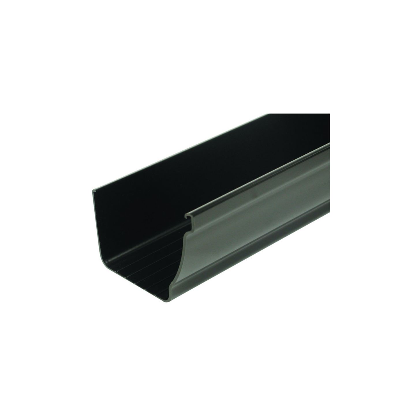 111mm x 4M Osma Stormline Gutter - Wavin (Black) - 8T874B