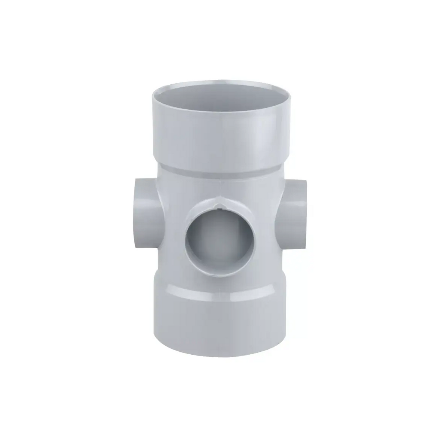 Wavin OsmaSoil Bossed Pipe (Grey) 110mm - 4S586G
