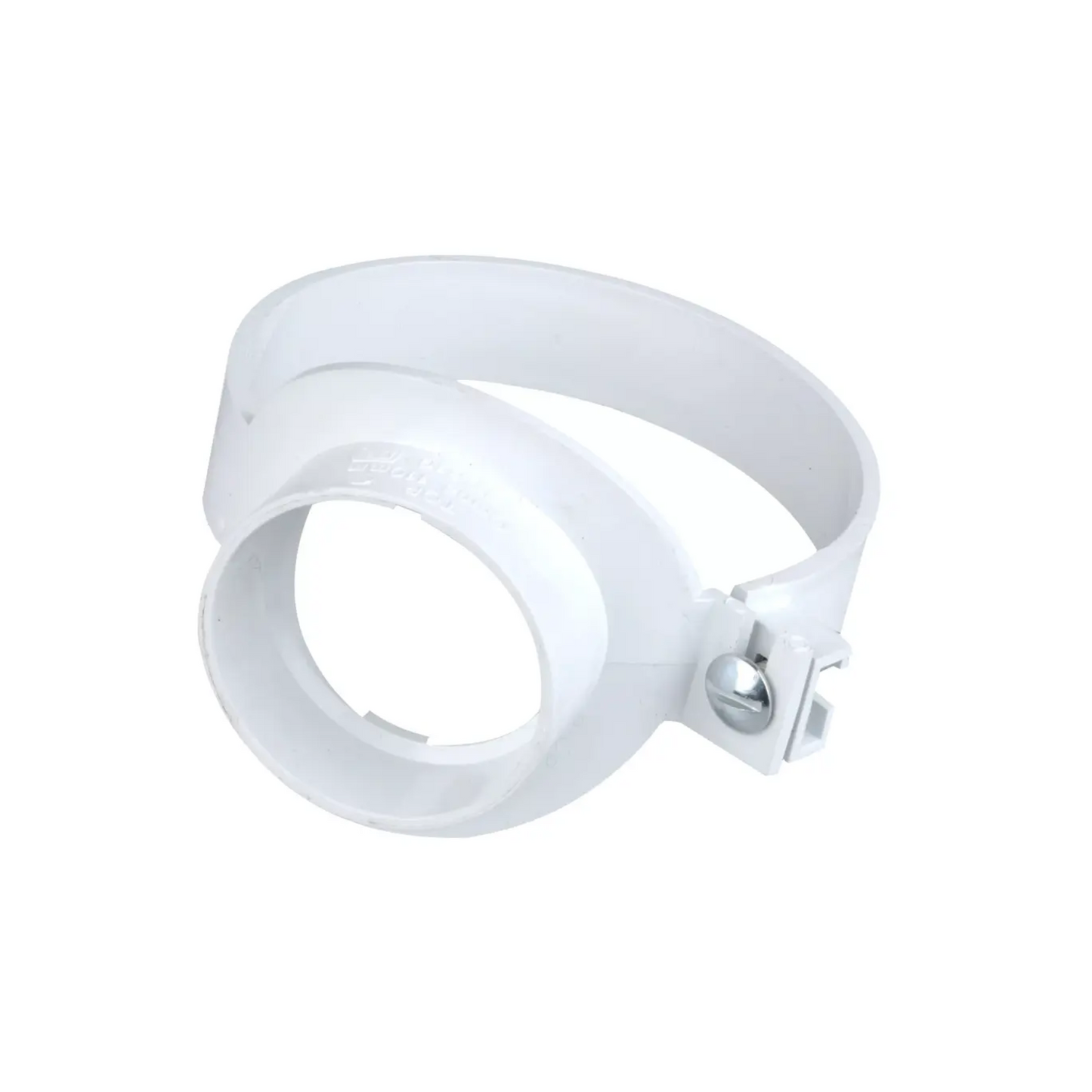 Wavin OsmaSoil Strap Boss (White) 110mm - 4S319W