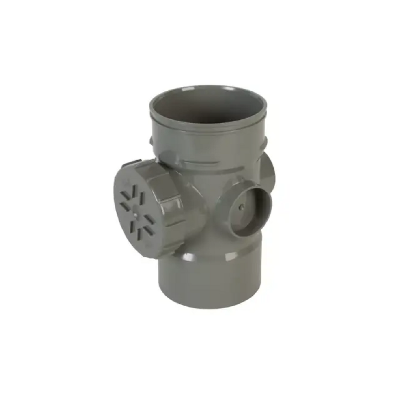 Wavin Osma Bossed Access Pipe E D/SW (Grey) 110mm – 4CS474SE
