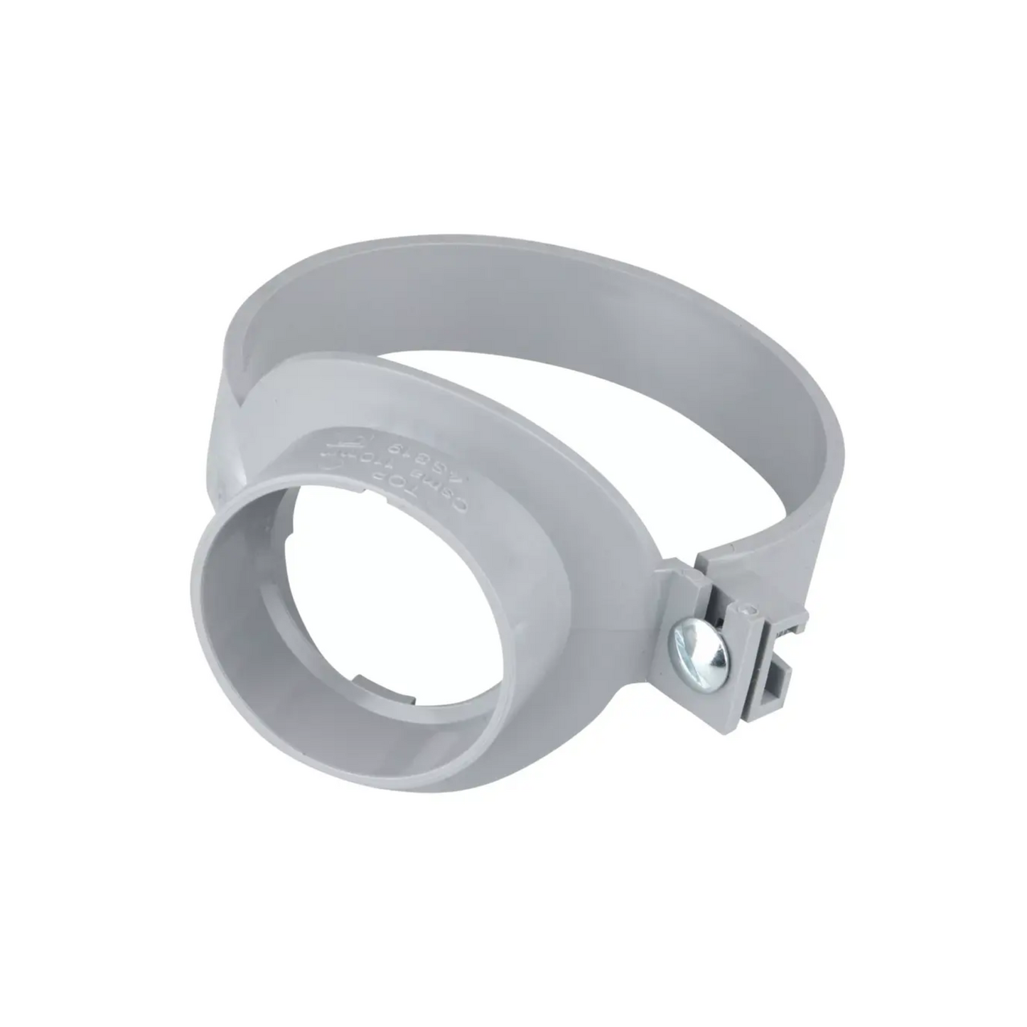 Wavin OsmaSoil Ring‑Seal Strap Boss (Grey) 82mm – 3S319G