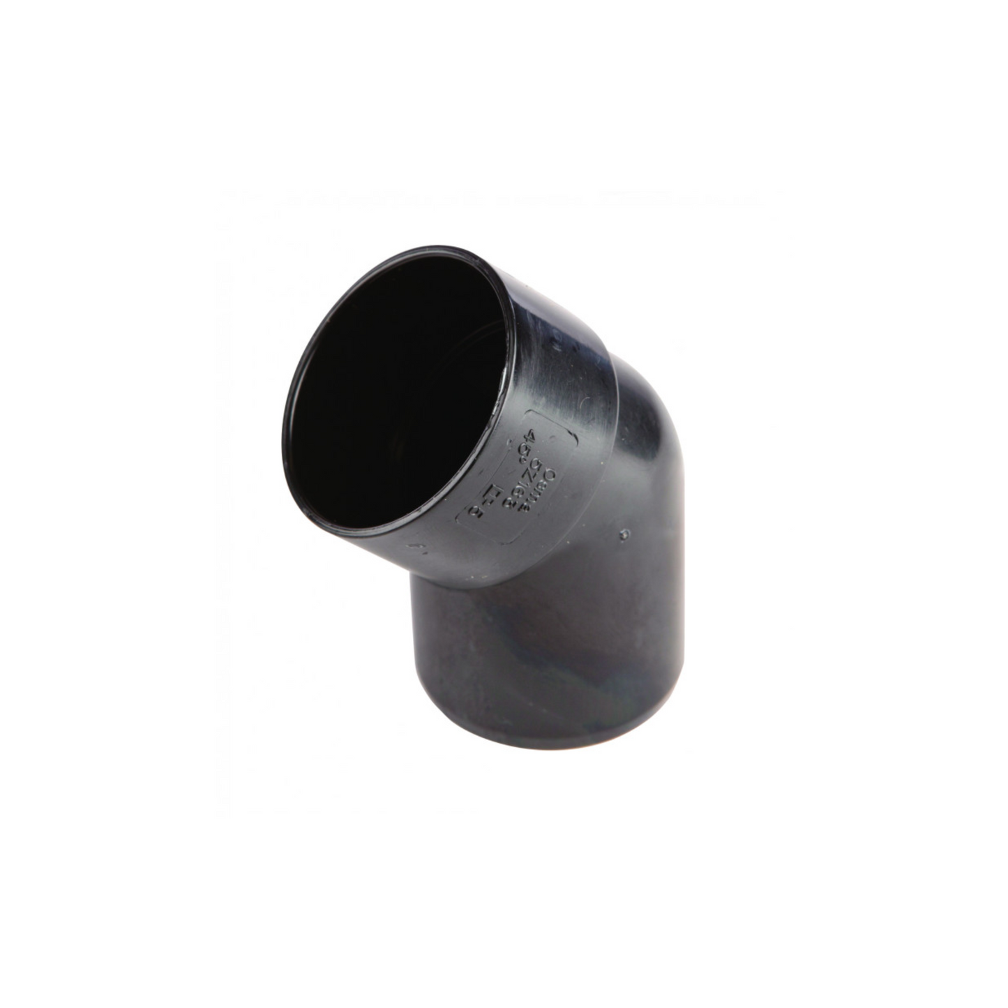 40mm Osma Weld Waste Male/Female Bend 45 Degree - Wavin (Black) - 5Z263B