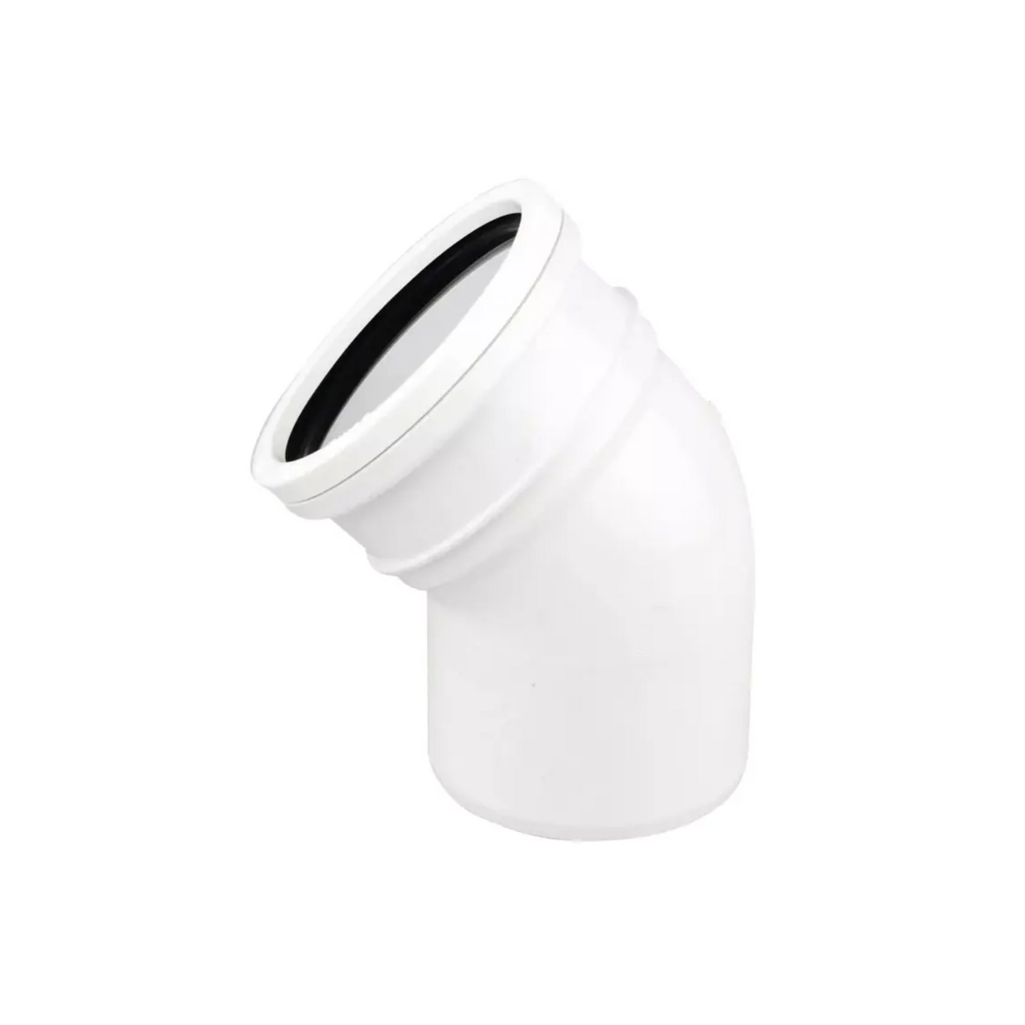 Wavin OsmaSoil Ring Seal Bend (White) 45° 110mm – 4S163W