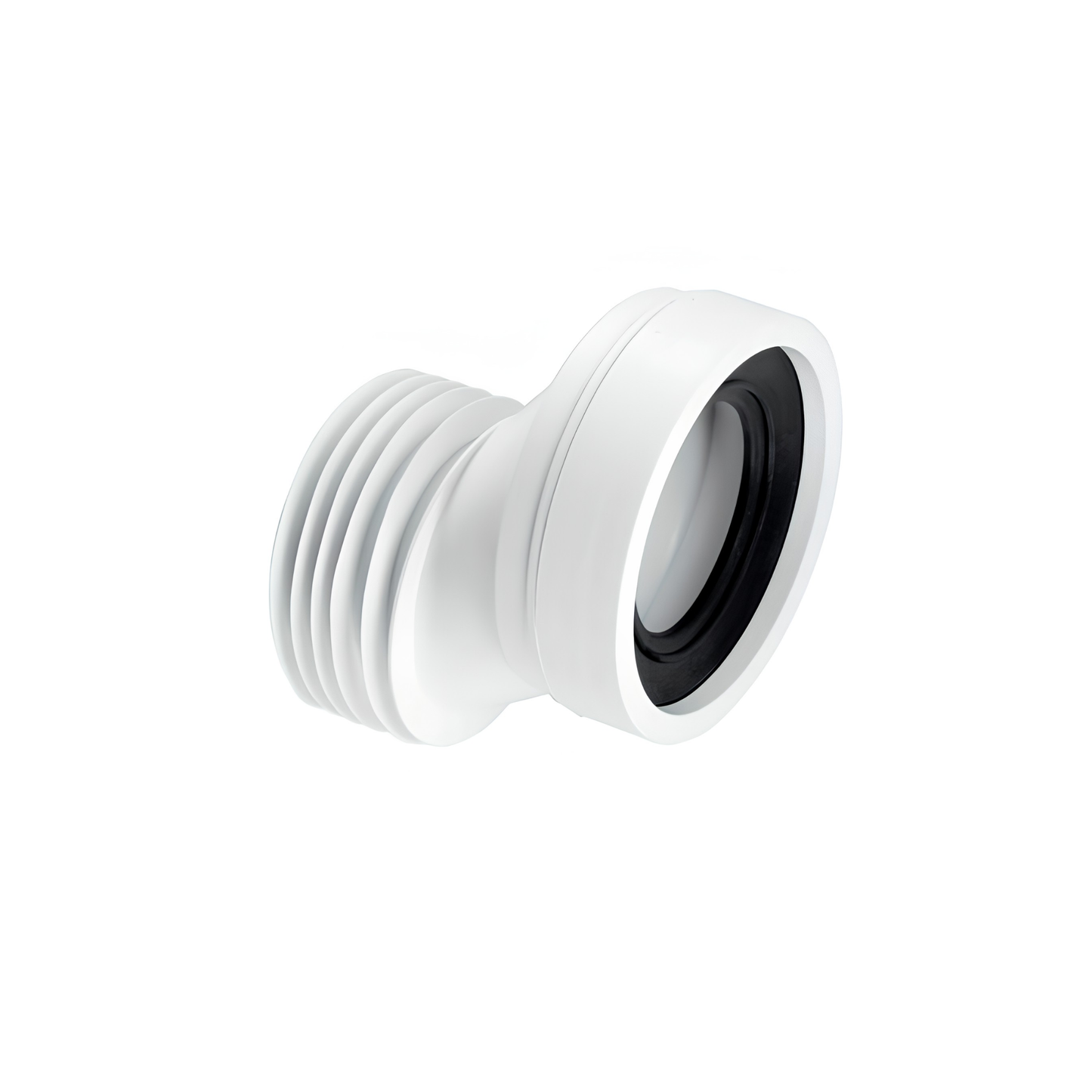 McAlpine Offset Rigid Wc Connector (White) WC-CON4