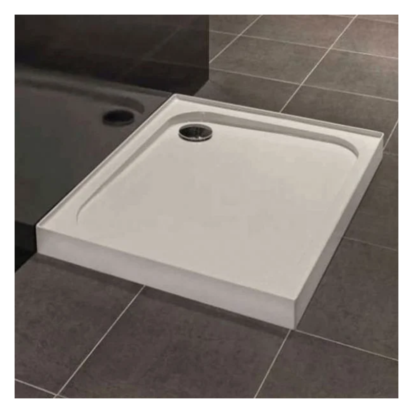 Touchstone 4UP 900 x 900mm - Merlyn (White) - S90SQUP