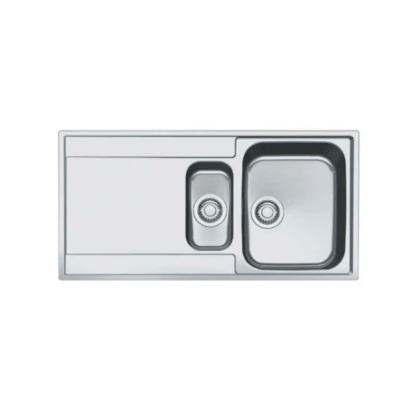 Franke Maris MRX 251 1.5 Bowl Inset Sink Left-Hand Drainer (Stainless Steel) – 127.0305.146