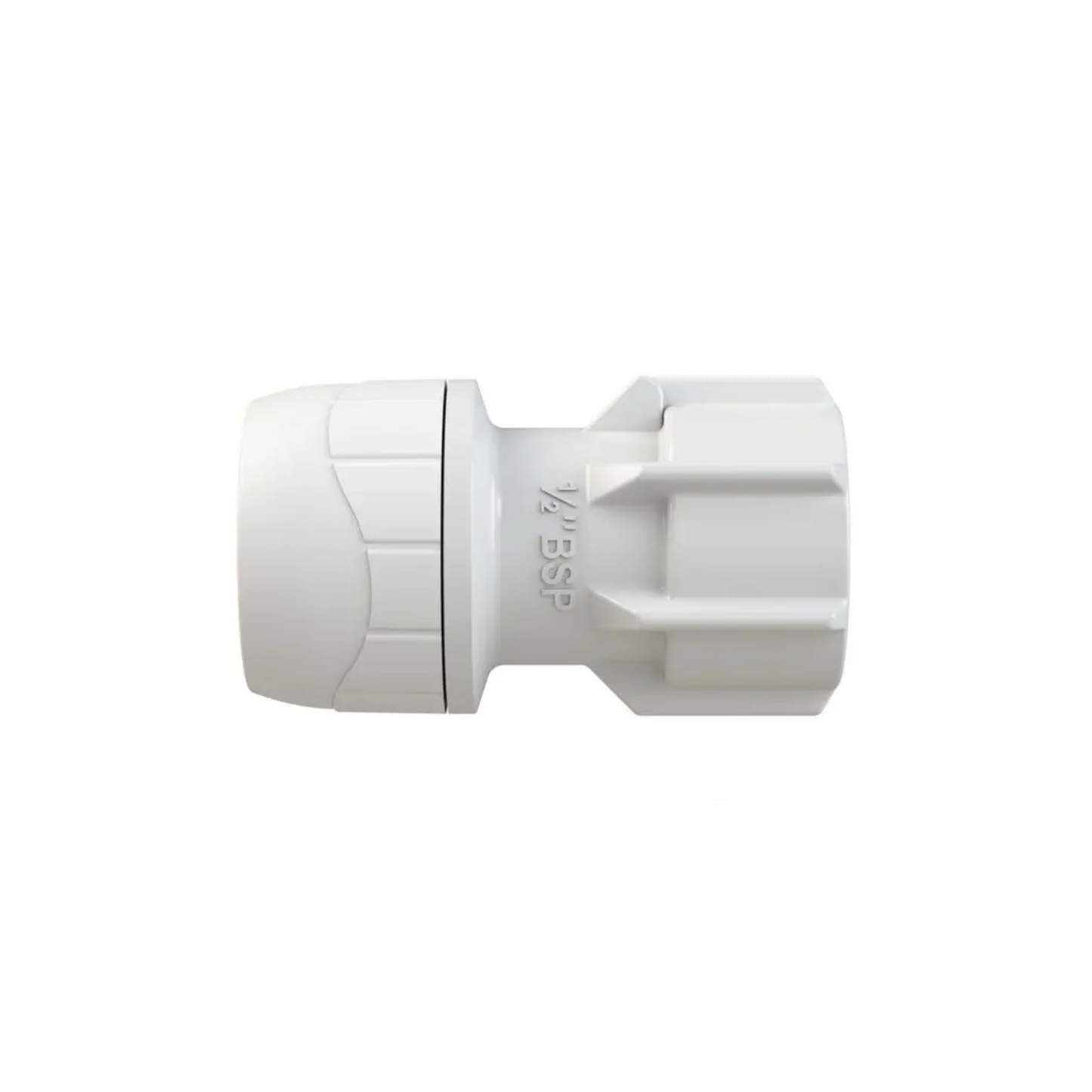Polypipe Polyplumb Enhanced Hand Tightened Tap Connector 15mm x 1/2" - PB2715EW