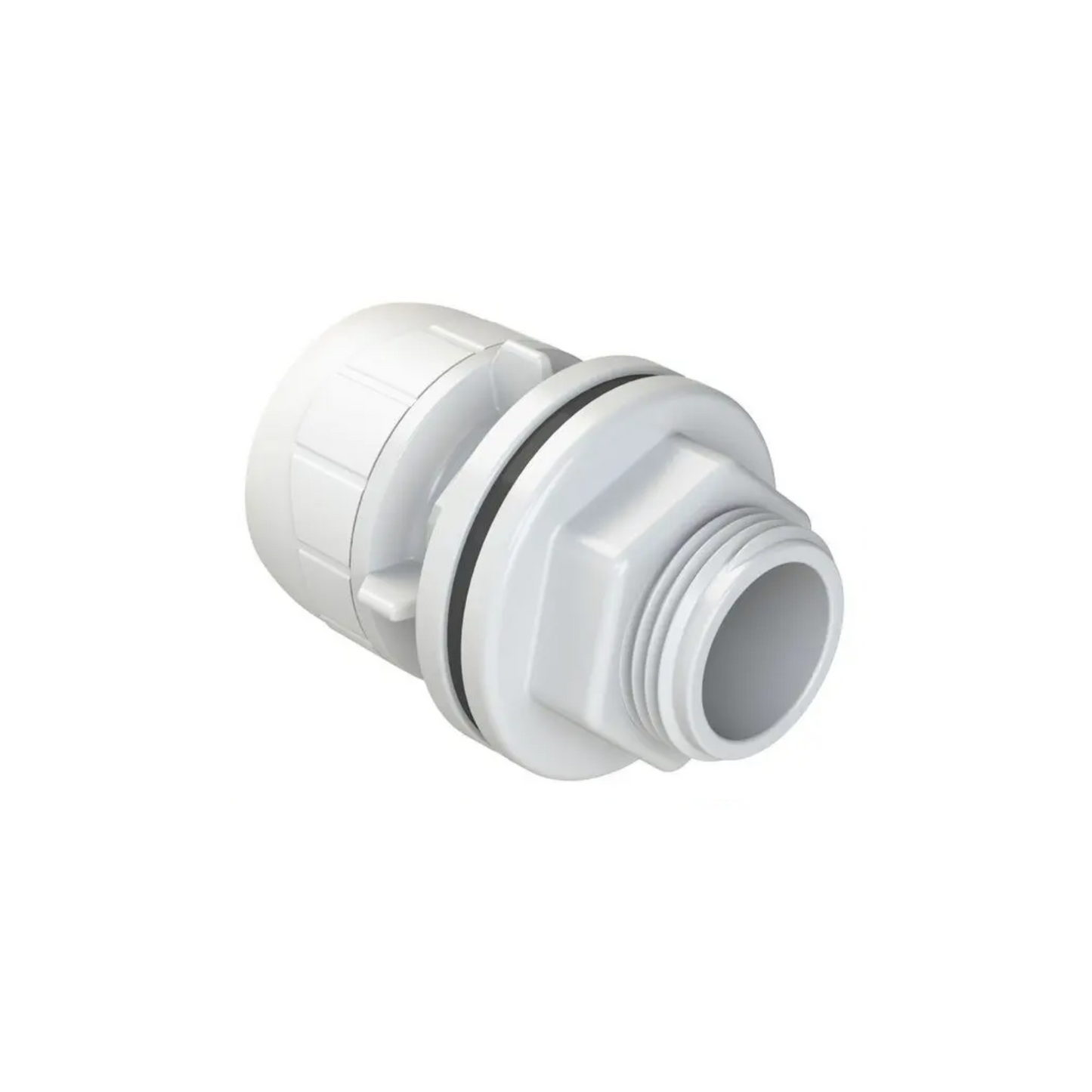 Polypipe Polyplumb Enhanced Tank Connector 22mm x 3/4" - PB3822EW