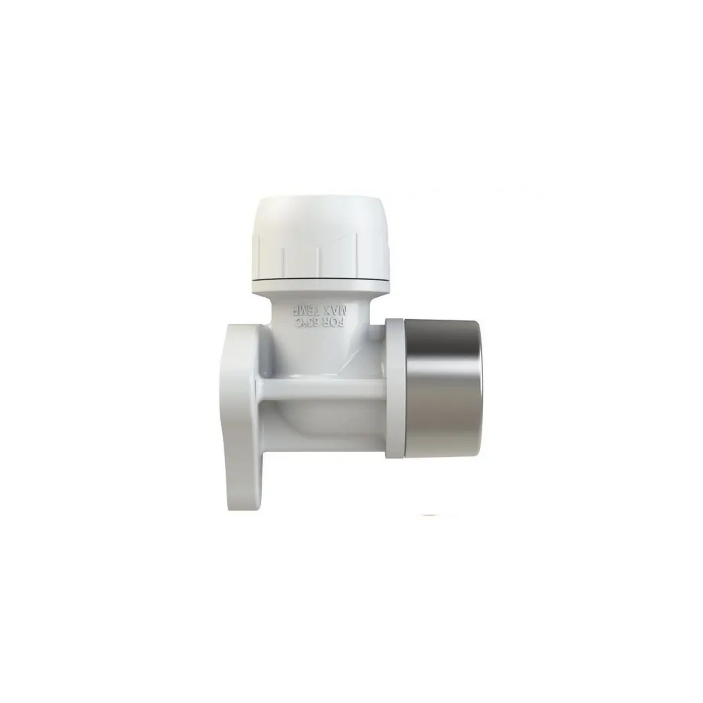 Polypipe Polyplumb Enhanced Wall Plate Elbow 15mm x 1/2" - PB5315EW