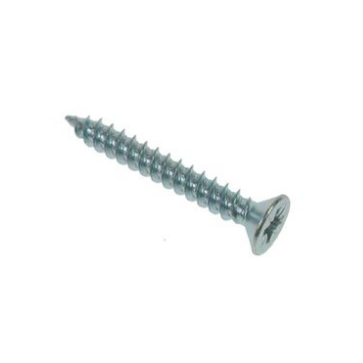 Unbranded Screw Pozi Countersunk Zinc Plated (Box of 200) 2 1/2" - 535923NEW