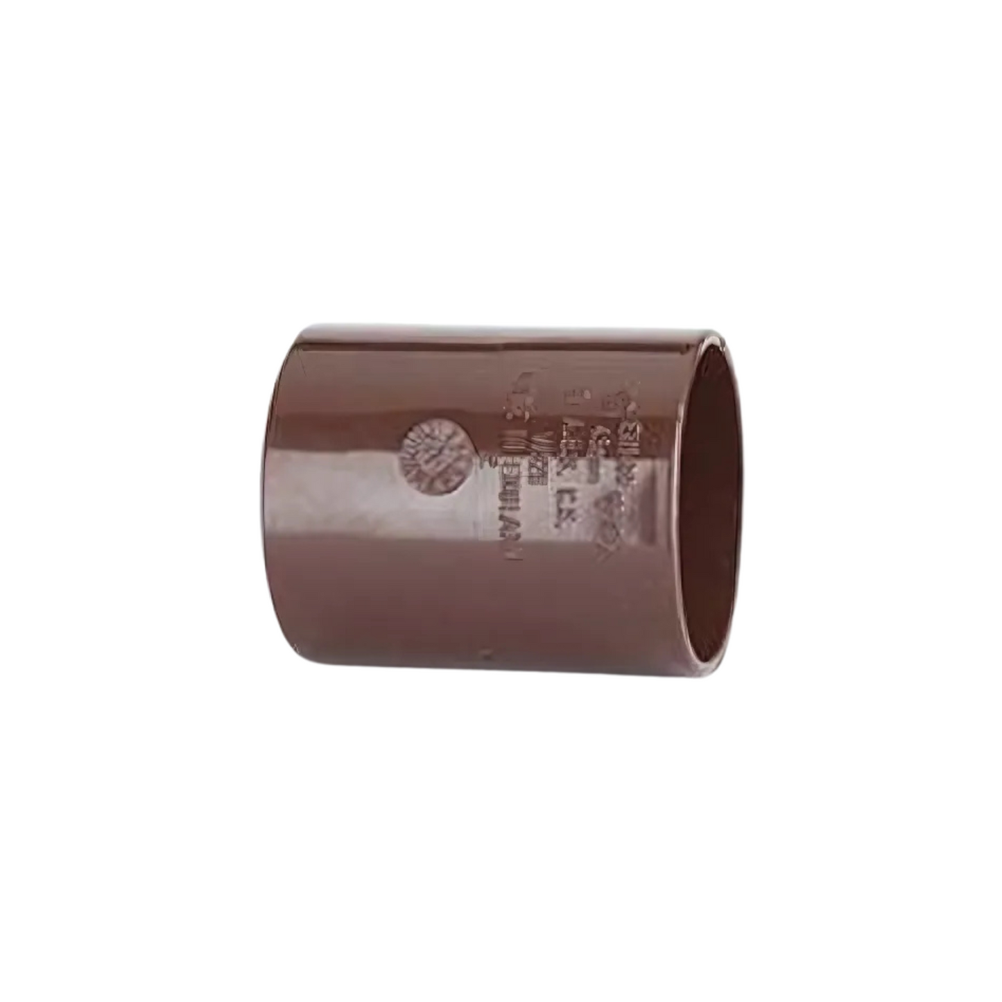 Polypipe Waste Solvent Weld ABS Straight Coupling (Brown) 32mm - WS25BR