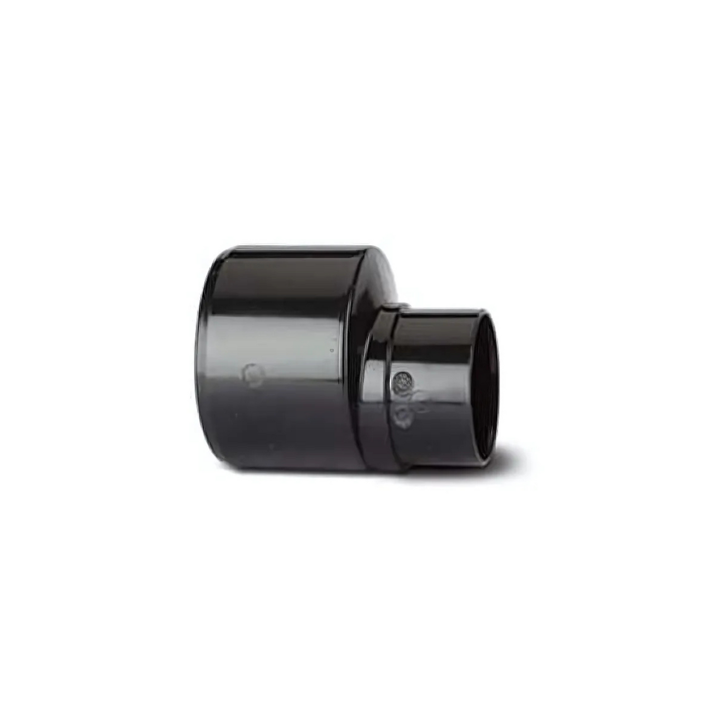 Polypipe Polysoil Reducer Round Downpipe (Black) 110mm x 68mm - SD46B