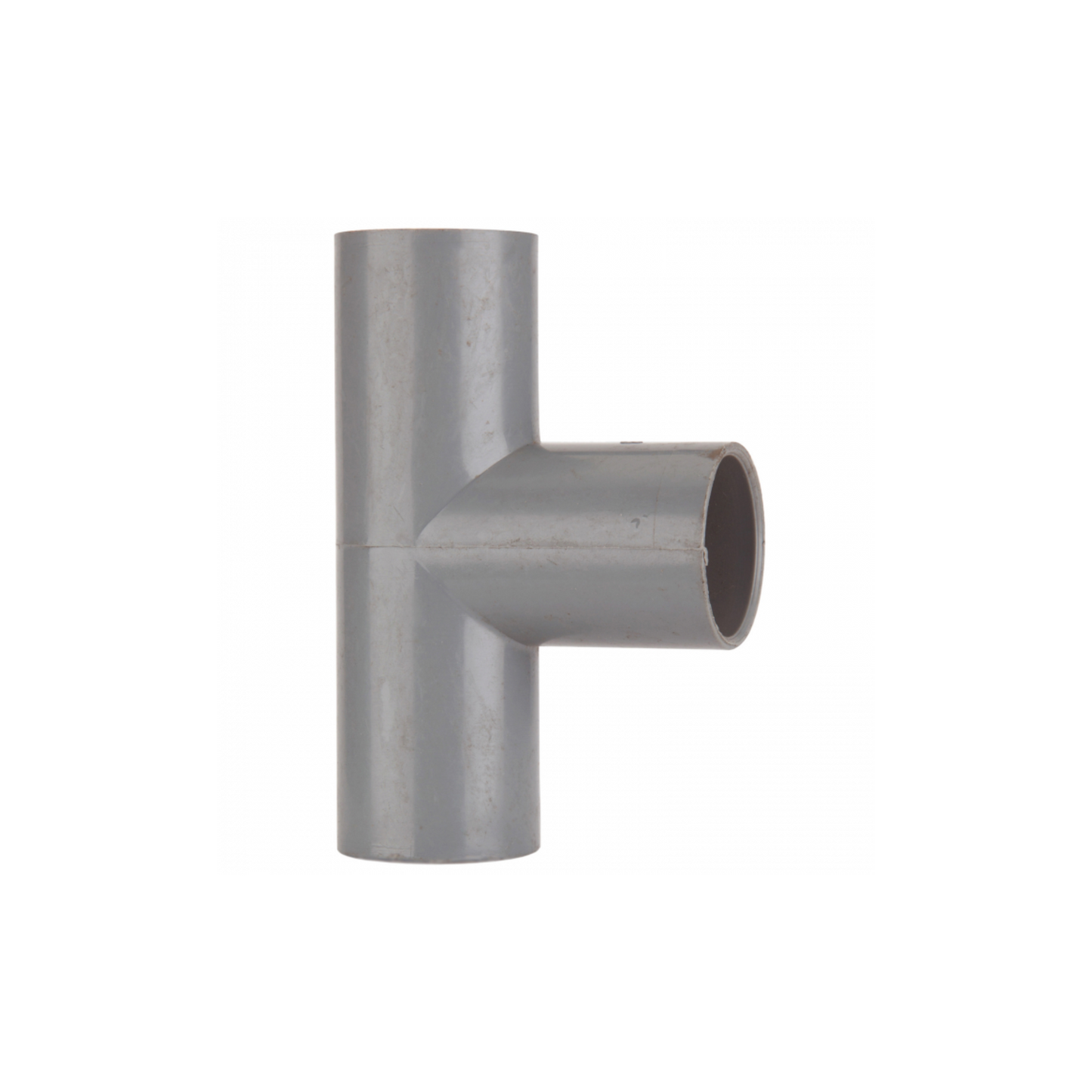 21.5mm x 90° Push Fit Overflow Tee - Polypipe (Grey) - VP46G