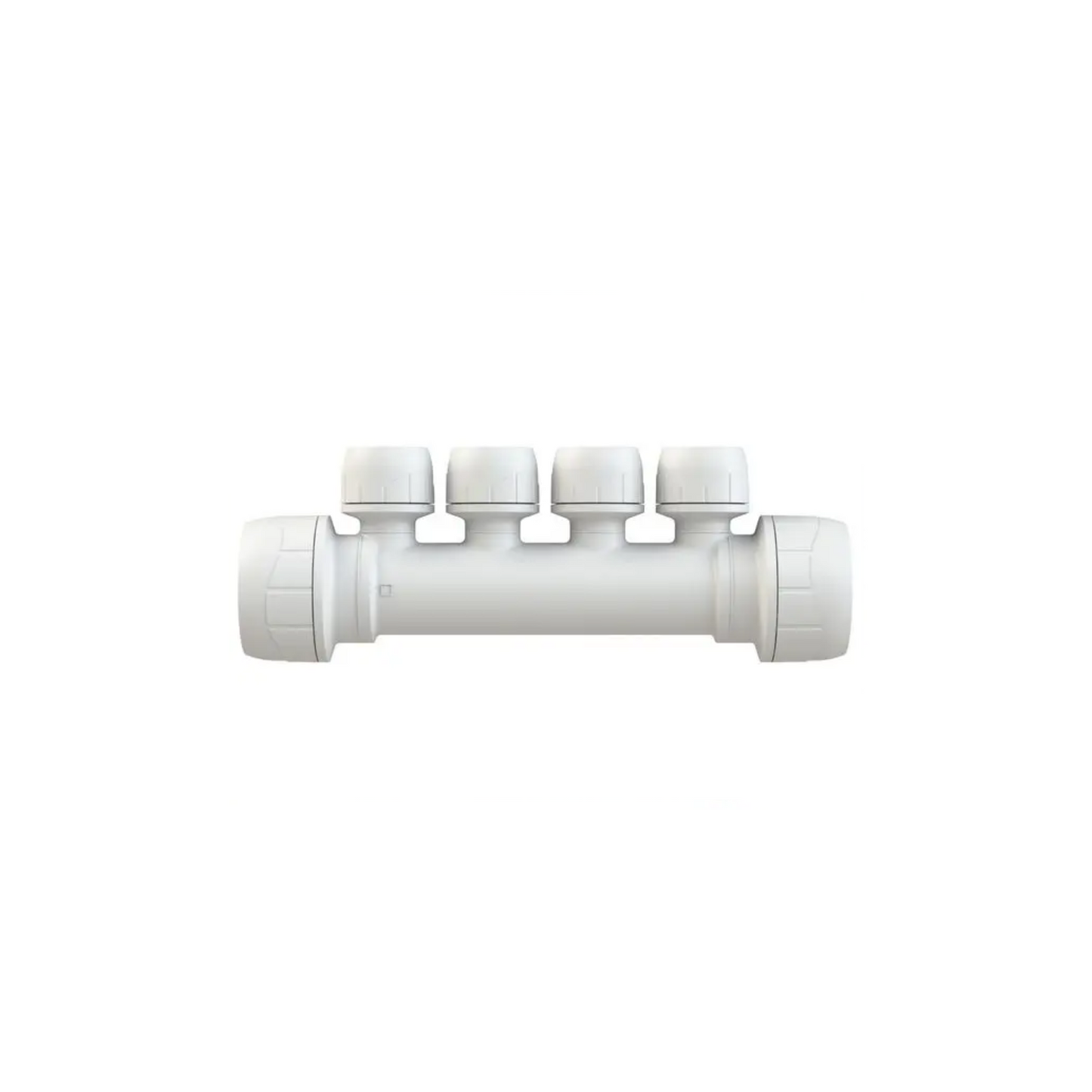 Polypipe Polyplumb Enhanced 4-Port Socket/Socket 22mm x 10mm - PB7322104EW