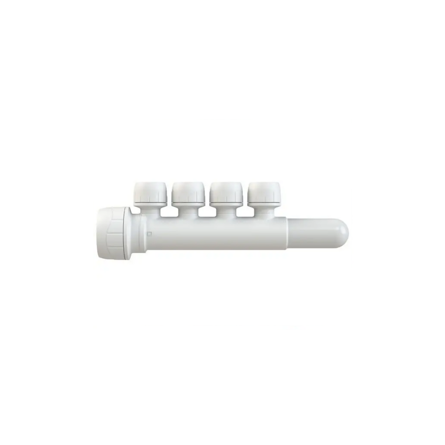 Polypipe Polyplumb Enhanced 4-Port Socket/Spigot 22mm x 10mm - PB7622104EW