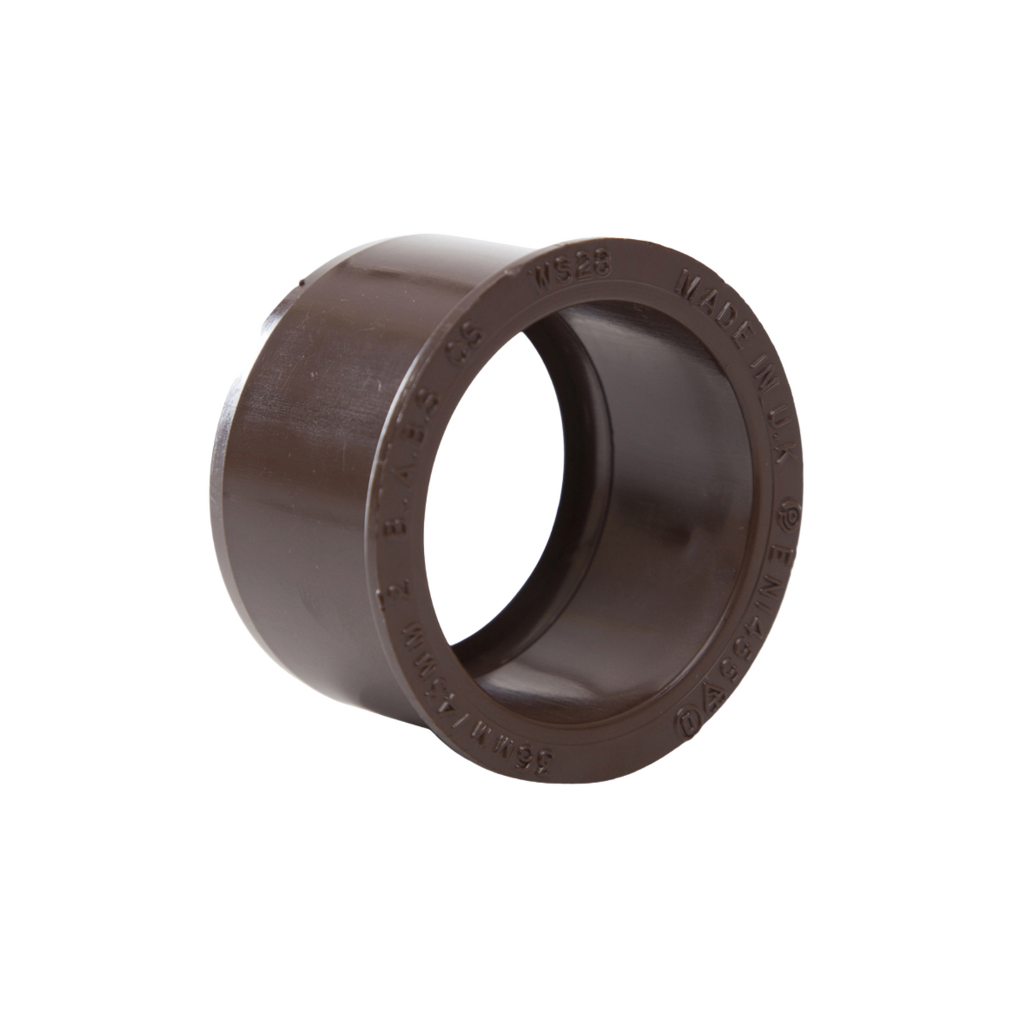 Polypipe Waste Solvent Weld ABS Reducer (Brown) 40mm x 32mm - WS28BR