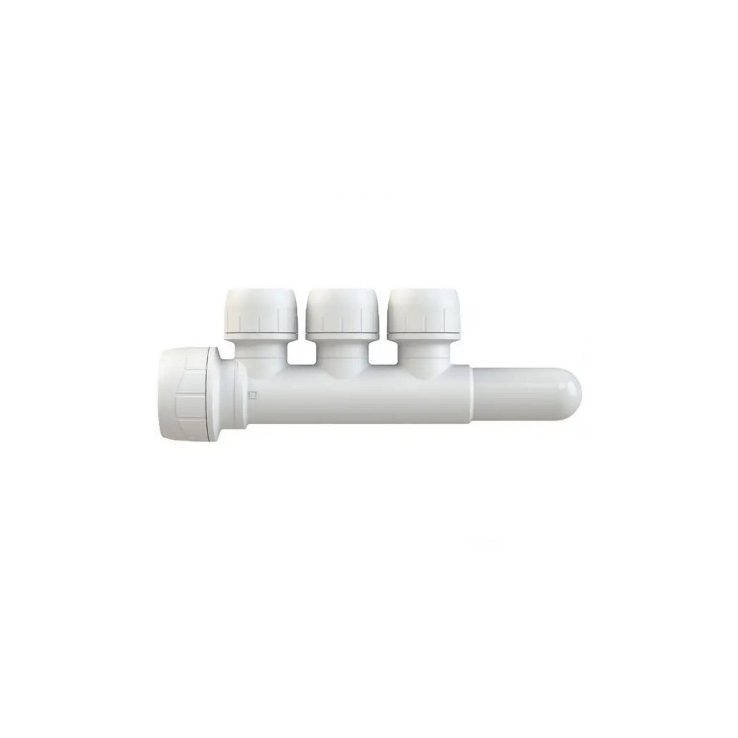 Polypipe Polyplumb Enhanced 3-Port Socket/Spigot 22mm x 15mm - PB7622153EW