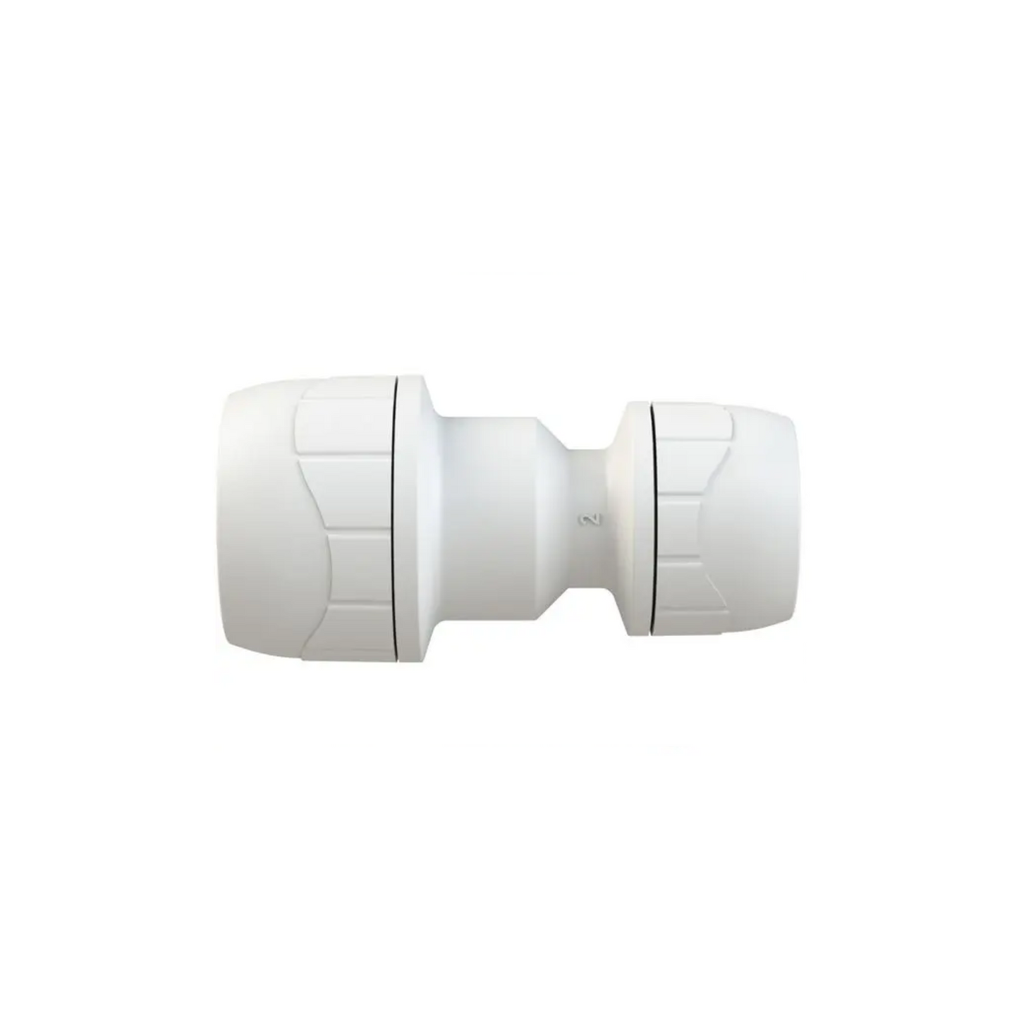 Polypipe Polyplumb Enhanced Reducing Coupler 15mm x 10mm - PB5815EW