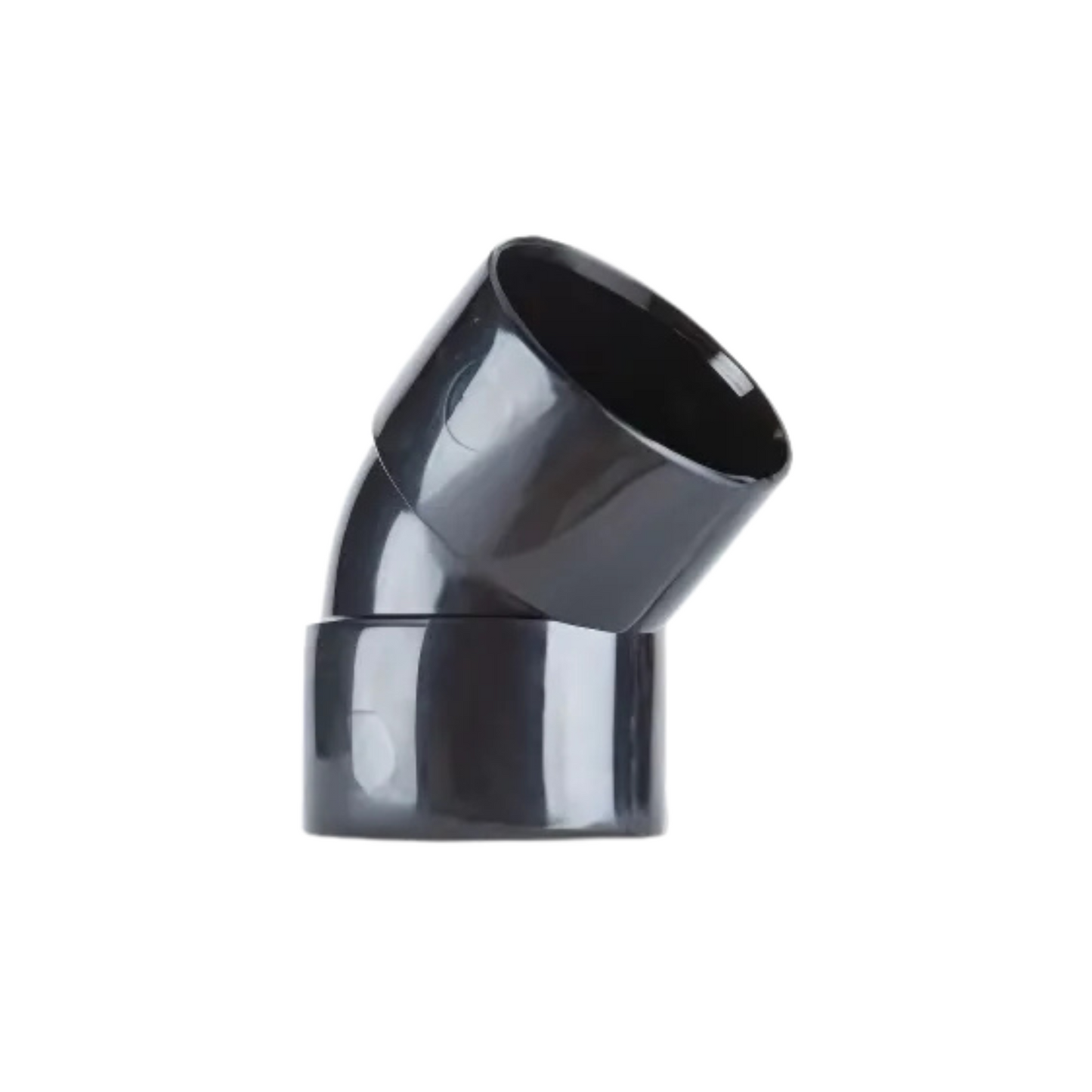 32mm x 45° ABS Obtuse Bend Solvent Weld - Polypipe Waste (Black) - WS17B