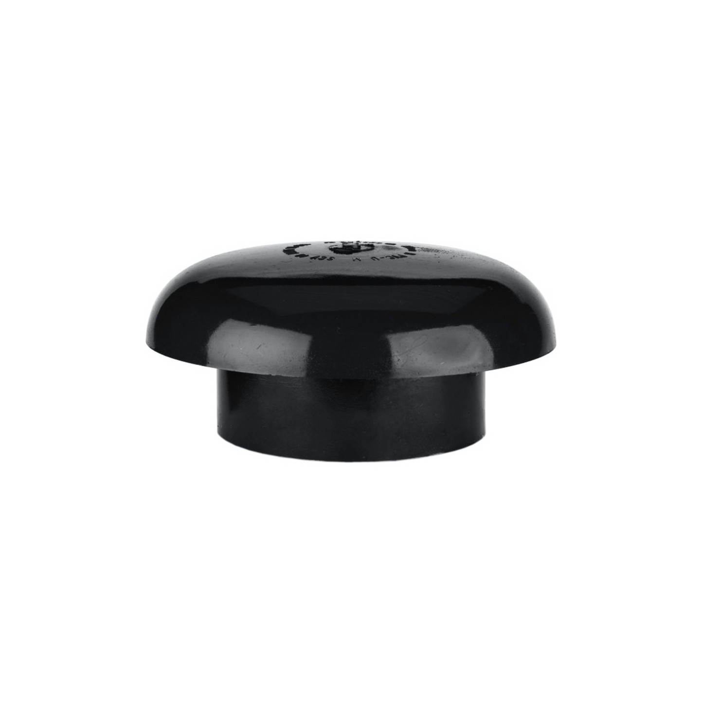 Polypipe Soil & Vent Systems Vent Cowl (Black) 110mm - SCV40B