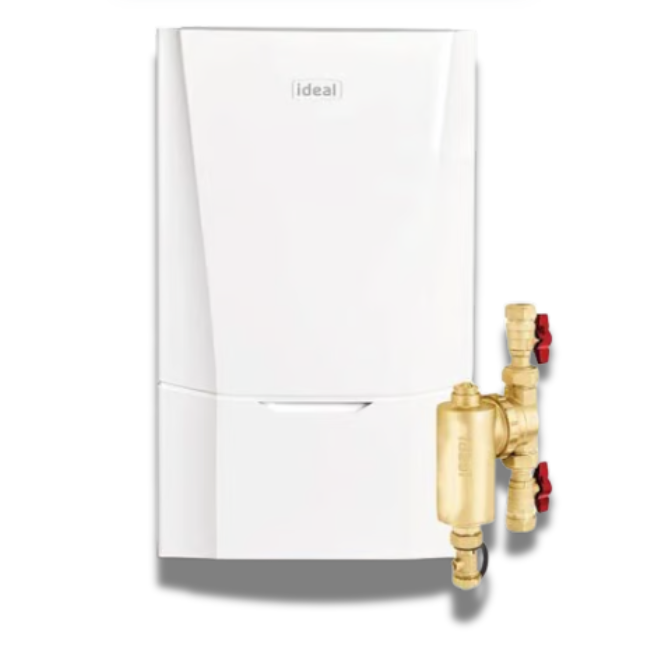 Ideal Vogue Max S18 GEN2 System Boiler (Natural Gas) (White) 18kW – 218860