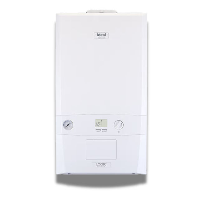 Ideal Logic System2 S18 Gas System Boiler (White) 18kW – 228353