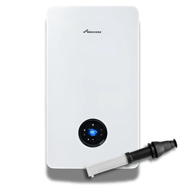 Worcester Bosch Greenstar 8000+ Gas System Boiler (Natural Gas, ErP) (White) 30kW – 7736702590