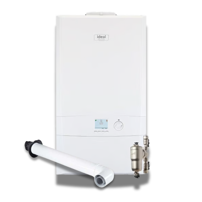 Ideal Logic Max System2 S24 Gas System Boiler (White) 24kW – 228378