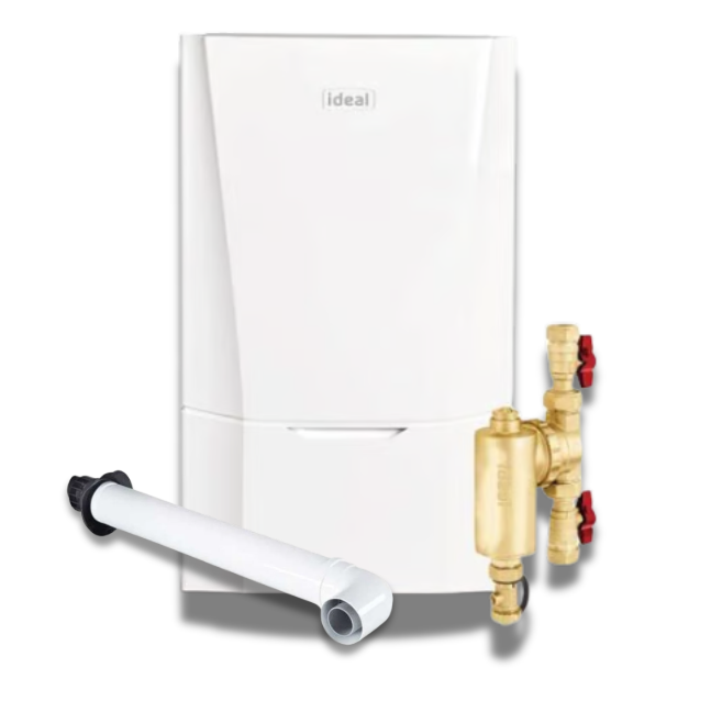 Ideal Vogue Max S15 GEN2 System Boiler (Natural Gas, ErP) (White) 15kW – 218859
