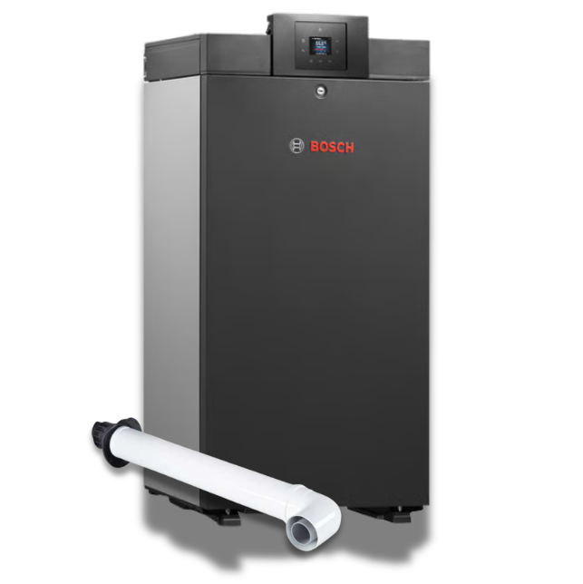 Worcester Bosch Condens GC7000 WP Boiler (Natural Gas, ErP) (Black) 65kW – 7736702195