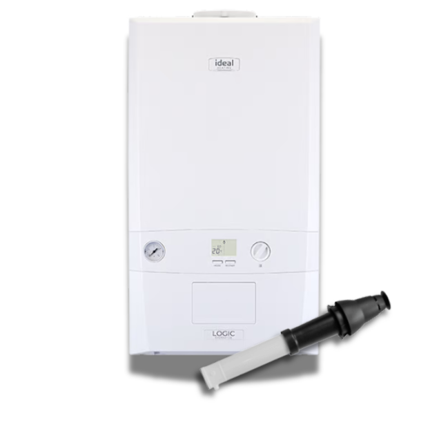Ideal Logic System2 S18 Gas System Boiler (White) 18kW – 228353