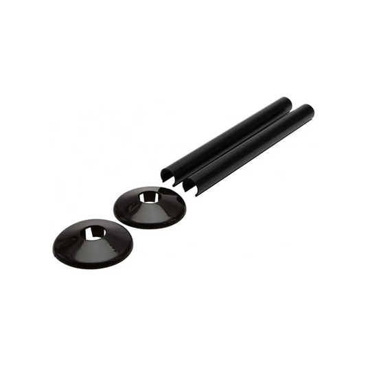 Talon Snappit Anthracite Radiator Pipe Covers & Collars (Grey) 200mm - ACSNA/K2