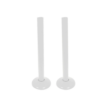 Talon Snappit White Radiator Pipe Covers & Collars (White) 200 mm - ACSNW/K2