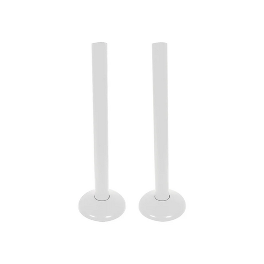 Talon Snappit White Radiator Pipe Covers & Collars (White) 200 mm - ACSNW/K2