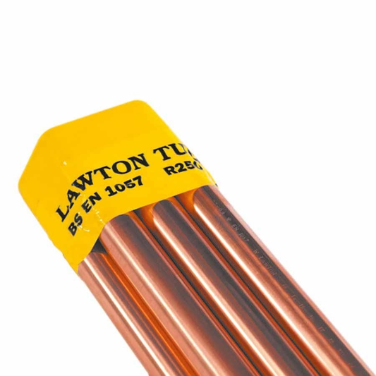 15mm x 3M Lawton Copper Tube 10 Lengths per Pack - TX0153
